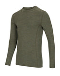 Hoggs of Fife Merino Wool Crew Neck Base Layer