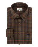 Hoggs of Fife Harris Cotton/Wool Twill Shirt