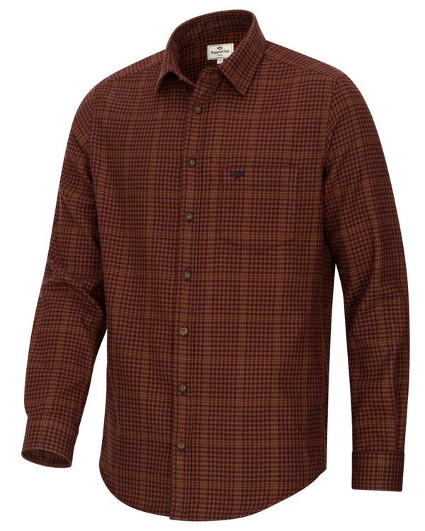 Hoggs of Fife Harris Cotton/Wool Twill Shirt
