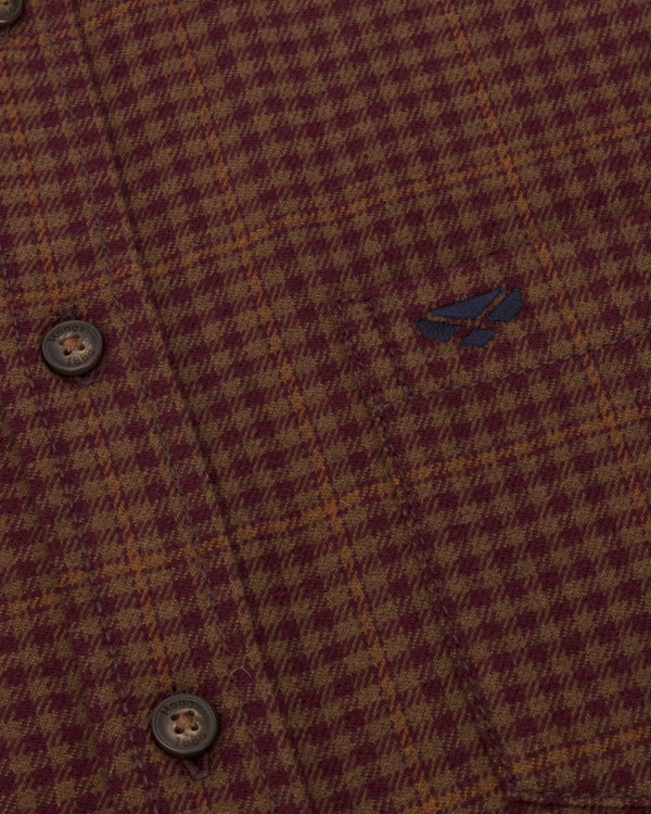 Hoggs of Fife Harris Cotton/Wool Twill Shirt