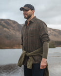 Hoggs of Fife Harris Cotton/Wool Twill Shirt