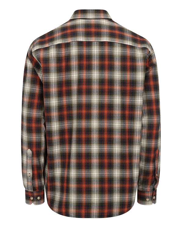 Hoggs Of Fife Tiree Herringbone Check Shirt