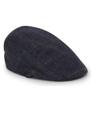 Hoggs Of Fife Windowpane Waterproof Tweed Hat