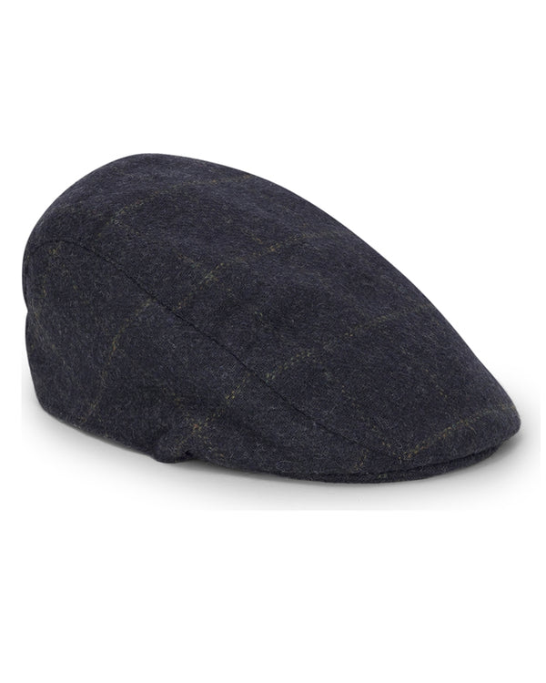 Hoggs Of Fife Windowpane Waterproof Tweed Hat