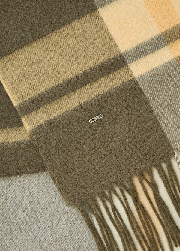 Dubarry Kinvarra Wool Check Scarf