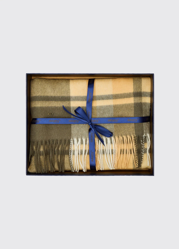 Dubarry Kinvarra Wool Check Scarf