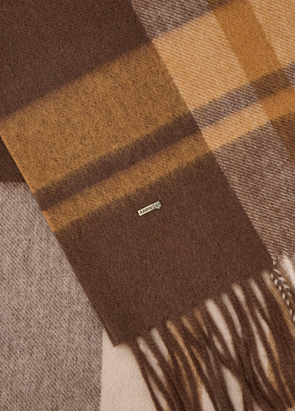 Dubarry Kinvarra Wool Check Scarf