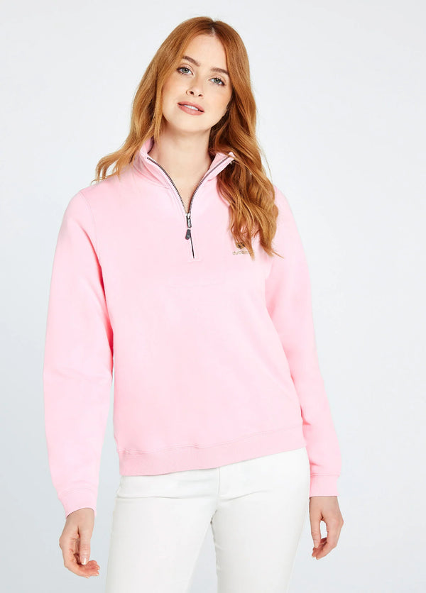 Dubarry Ladies Castlemartyr 1/4 Zip Sweatshirt
