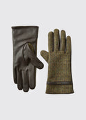 Dubarry Ballycastle Leather & Tweed Glove