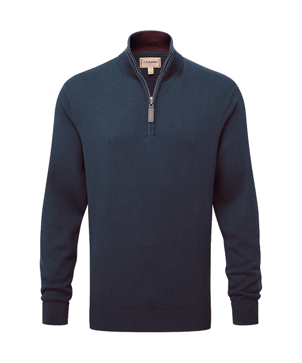 Schoffel Calton Cotton Cashmere 1/4 Zip