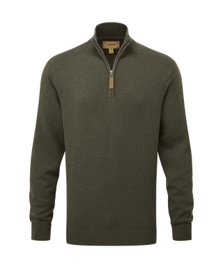 Schoffel Calton Cotton Cashmere 1/4 Zip