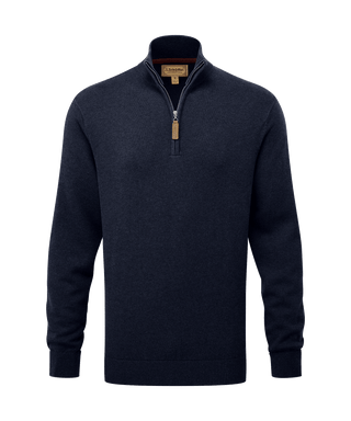 Schoffel Calton Cotton Cashmere 1/4 Zip