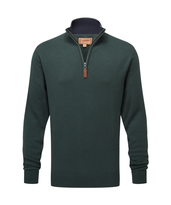Schoffel Calton Cotton Cashmere 1/4 Zip