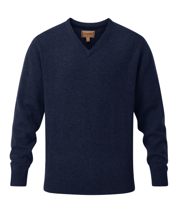 SCHOFFEL LEWIS LAMBSWOOL V NECK