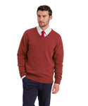 SCHOFFEL LEWIS LAMBSWOOL V NECK