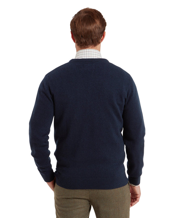 SCHOFFEL LEWIS LAMBSWOOL V NECK