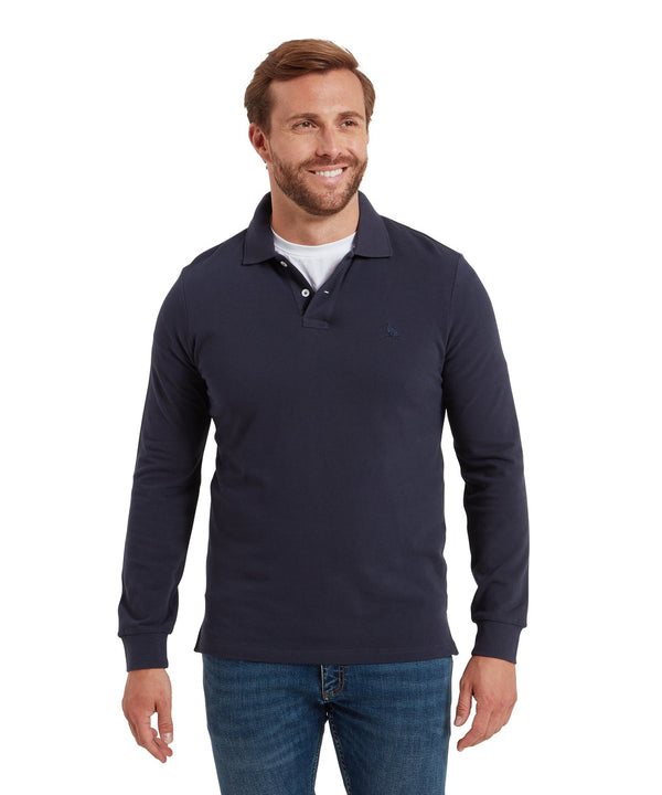 Schoffel St Ives Long Sleeve Polo Shirt