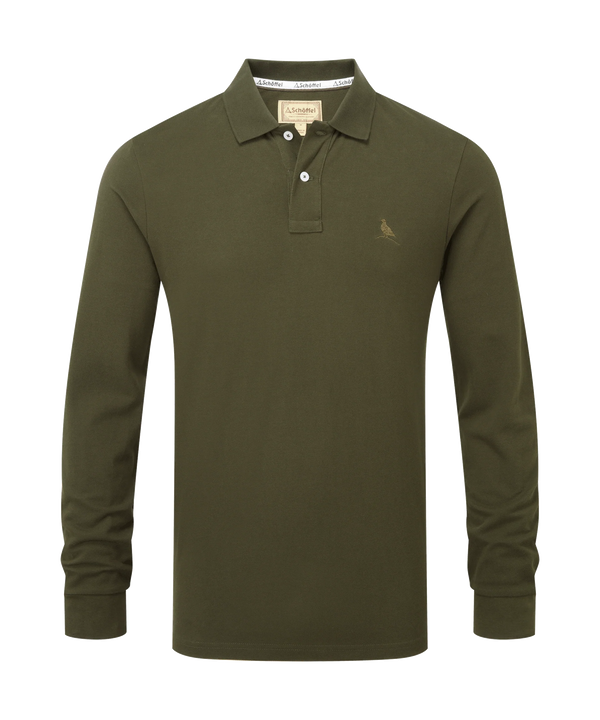 Schoffel St Ives Long Sleeve Polo Shirt