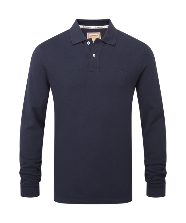 Schoffel St Ives Long Sleeve Polo Shirt