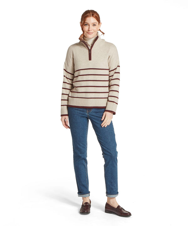 Schoffel Sandsend 1/4 Zip Jumper