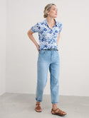 Seasalt Embrace Shirt Cut Out Seaweed Chalk