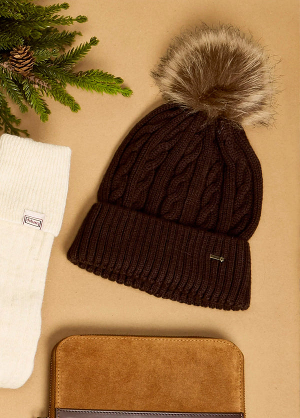 Dubarry Knitted Bobble Hat